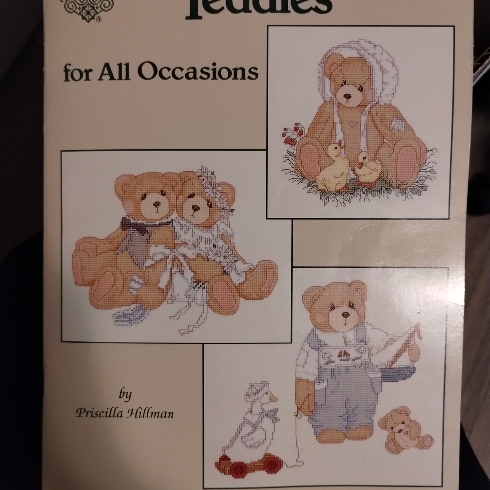 Teddies for All Occasions Cross Stitch Book